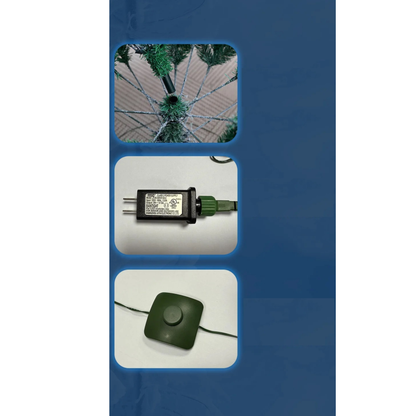 Árvore de Natal Artificial Mini Árvore Natal Branca com Luzes Quentes Decorações Natal