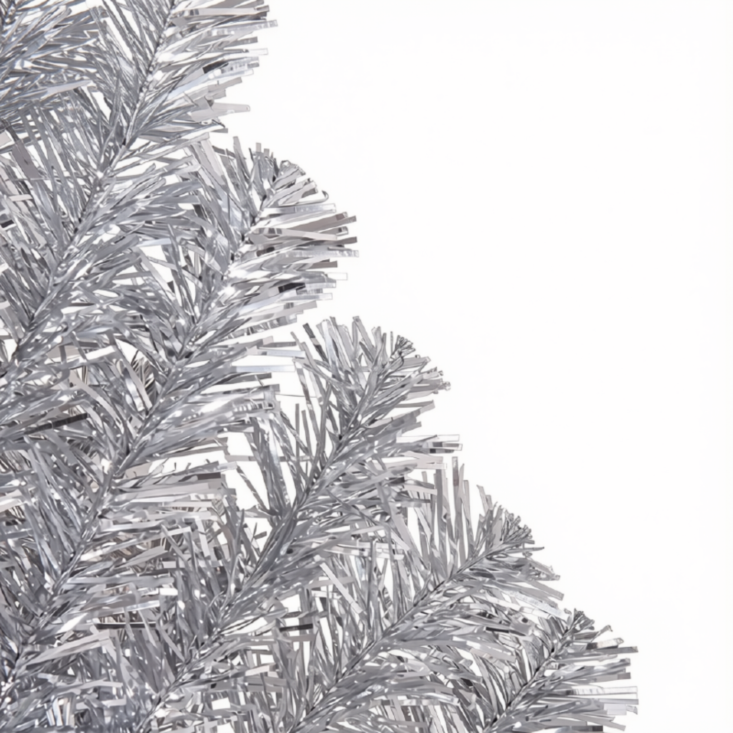 Mini Árvore de Natal Cinza/Branco 60cm  (40 e 50 Galhos) Mesa Pinheiro Artificial de Natal