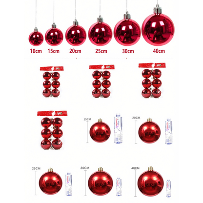 Bolas de Natal 60cm/80cm/100cm Decorativas Bolas de Natal Bolas de Natal