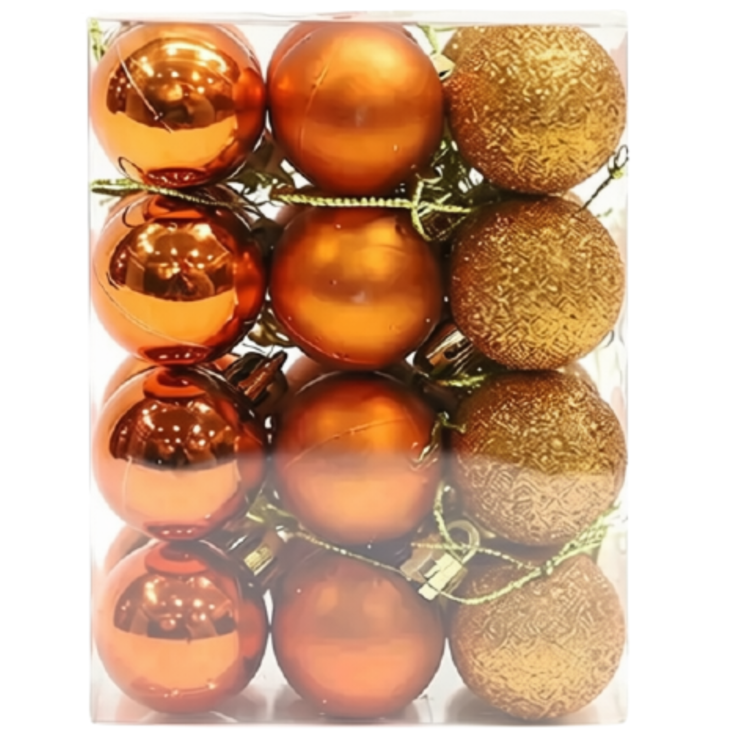 Enfeite de Árvore 24 Peças de Natal Roxo Enfeites 4cm*6cm*8cm*10cm de Natal Decoração