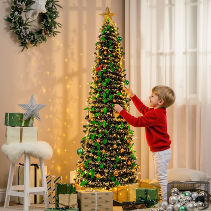 Árvore de Natal Artificial, Decoração de Quintal de 1,5 m – Decoração de Árvore de Festival