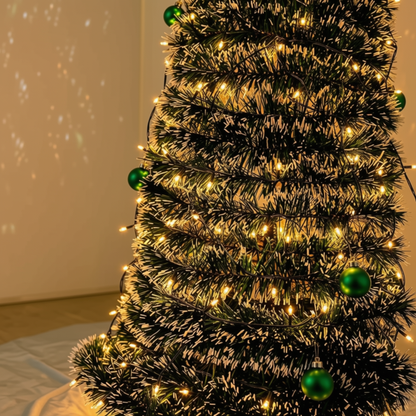Árvore de Natal Artificial, Decoração de Quintal de 1,5 m – Decoração de Árvore de Festival