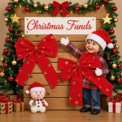 Kit 6 Lacinhos Enfeite Árvore Natal Laços Vermelhos 13cm Laços Vermelhos Árvore de Natal
