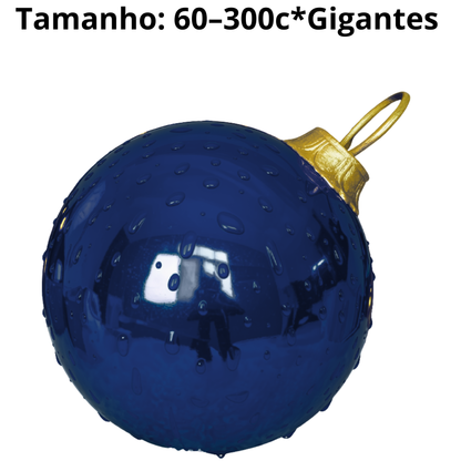 Bola de Natal Gigante para Shopping e Bola de Natal Gigante 60cm*300cm