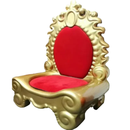 Trono Natalino para Shopping Cadeira Trono de Natal Poltrona Natalina Papai Noel Camurça