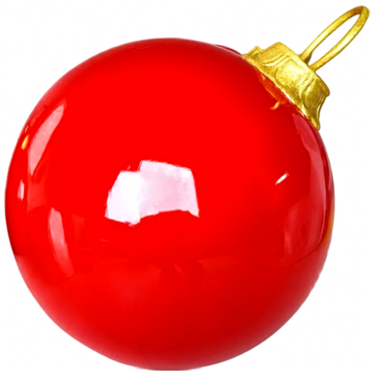 Bola de Natal Gigante para Shopping 80cm* 1 Metro/10 Kg e Center Bola Natal Fibra Gigante