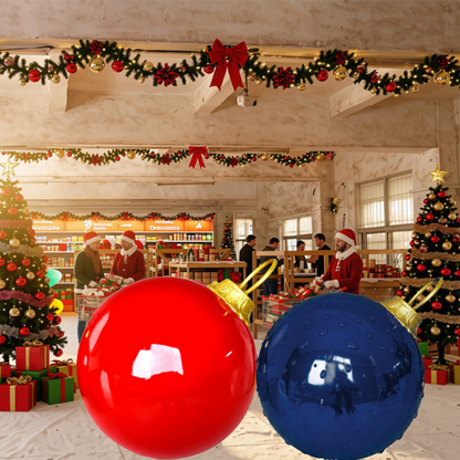 Bola de Natal Gigante para Shopping 80cm* 1 Metro/10 Kg e Center Bola Natal Fibra Gigante
