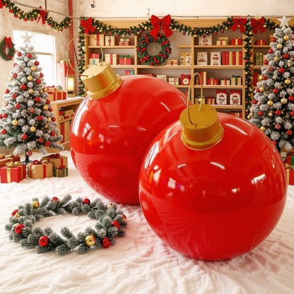 Bola de Natal Gigante para Shopping 80cm* 1 Metro/10 Kg e Center Bola Natal Fibra Gigante