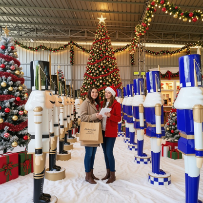 Soldado Quebra-Nozes de Natal e Quebra-Nozes Natalino para Shopping Center