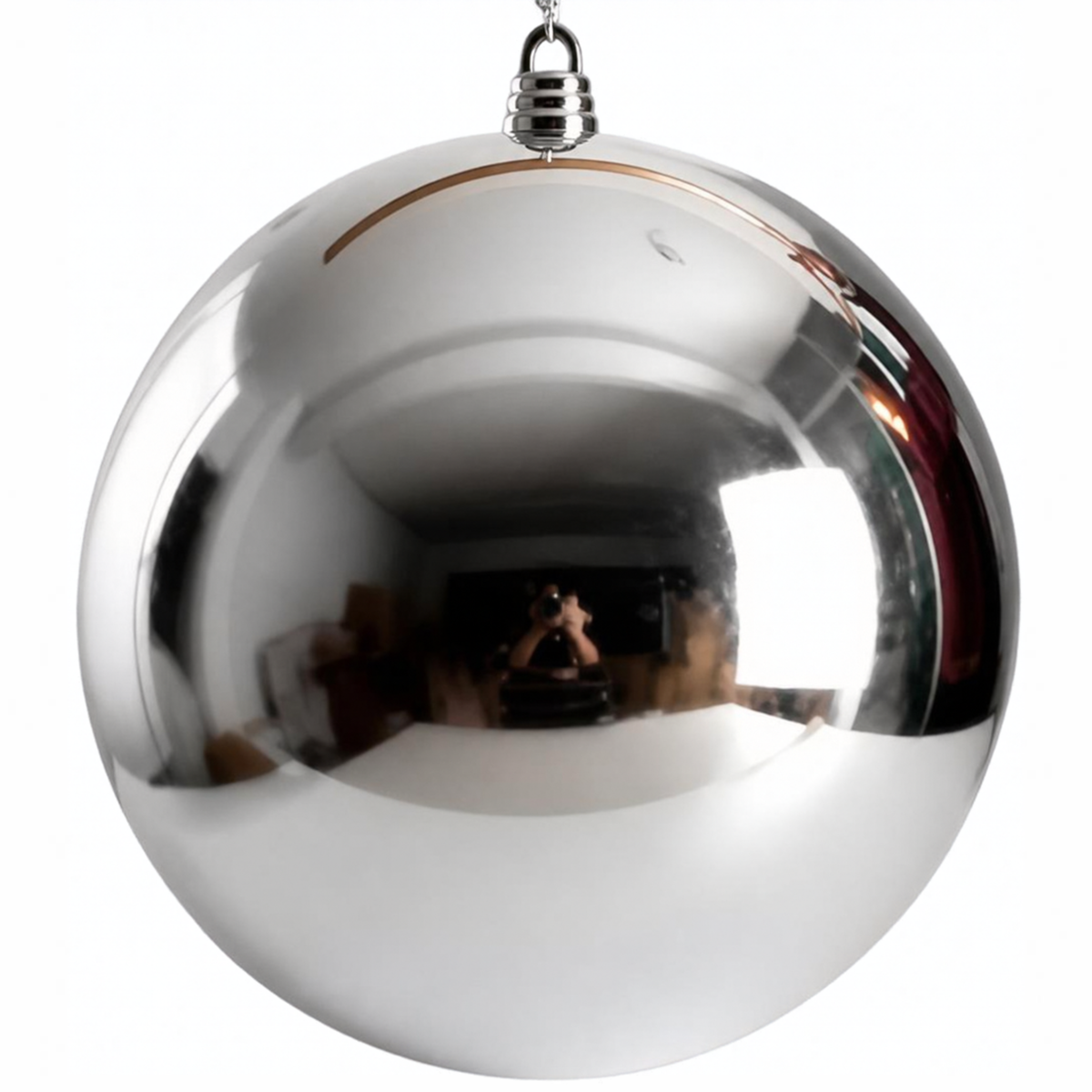 Bolas de Natal 10 20 50cm Grandes para Shopping Center e Enfeite Natal para Shopping