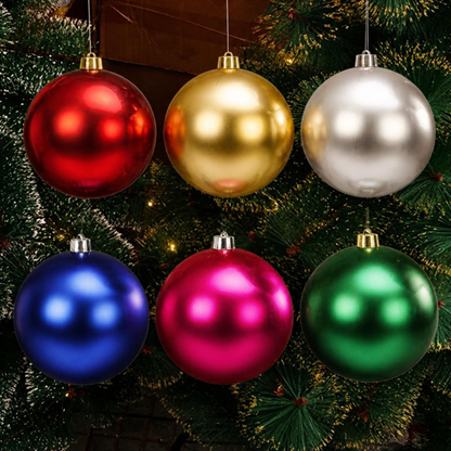 Bolas de Natal Grandes para Shopping Center, Altura: 30cm/Largura (Diâmetro): 30cm*30cm