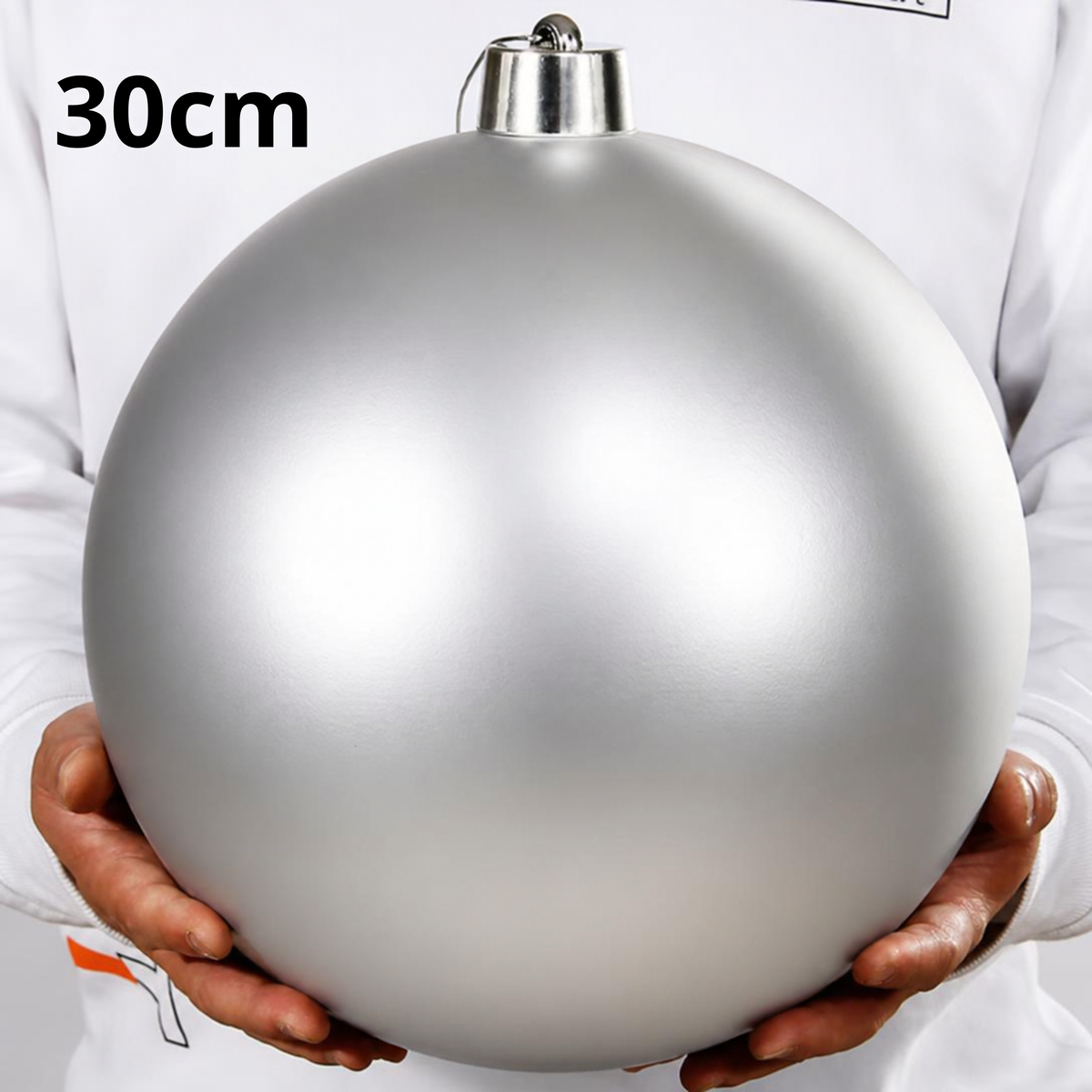 Bolas de Natal Grandes para Shopping Center, Altura: 30cm/Largura (Diâmetro): 30cm*30cm