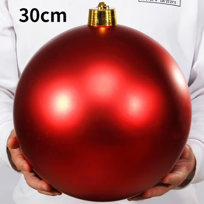Bolas de Natal Grandes para Shopping Center, Altura: 30cm/Largura (Diâmetro): 30cm*30cm