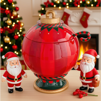 Tigela de Natal decorativa Prato de Frutas de Natal Árvore Mesa de Sobremesa Dispensador de Comida Mesa