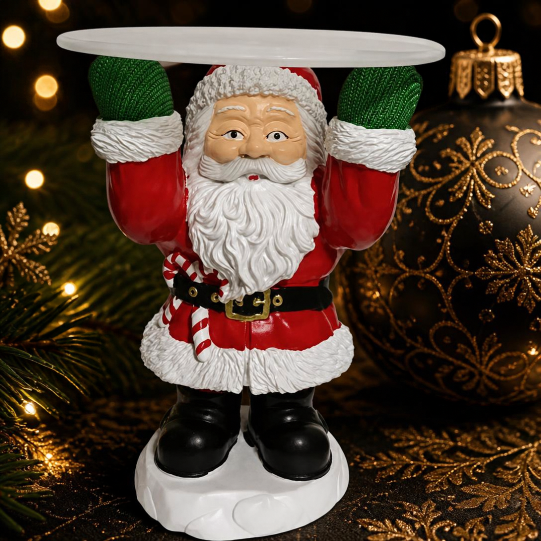 Suporte de Lanche de Frutas para Árvores de Natal e Suporte Decorativo para Tigelas
