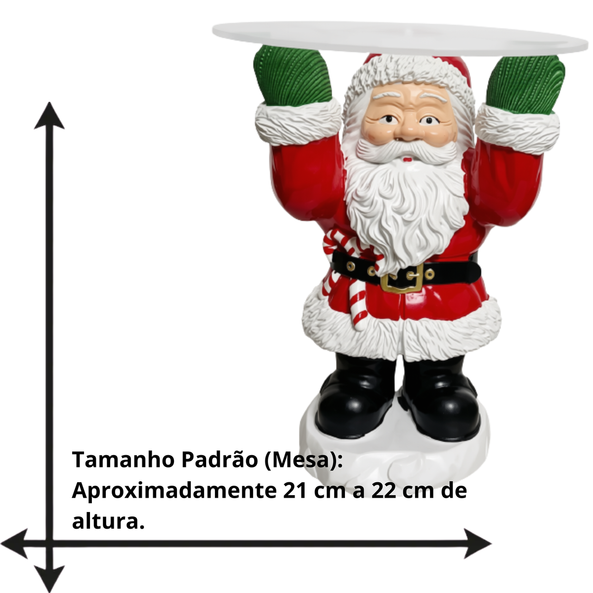 Suporte de Lanche de Frutas para Árvores de Natal e Suporte Decorativo para Tigelas