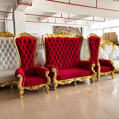 Poltronas e Tronos Natalinos, Cadeira Natalina Clássica para Shopping