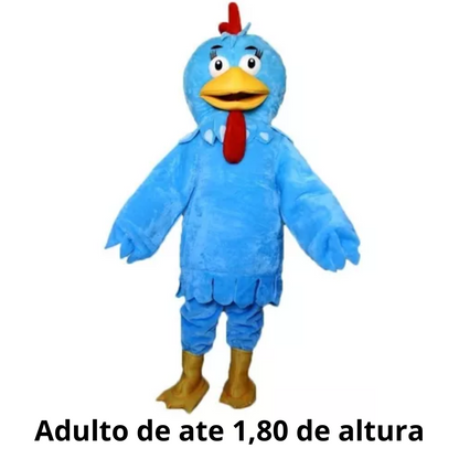 Fantasia Galinha Pitadinha Mascote Boneco De Vestir
