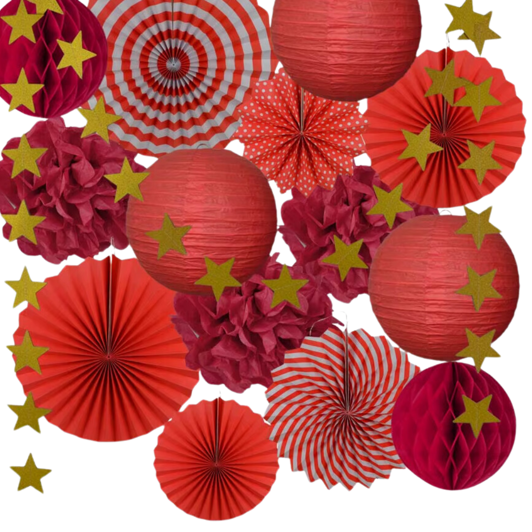 15 peças de lanternas de papel decorativas, lanterna de papel chinesa verde sálvia