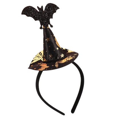 Tiara Chapéu De Bruxa Para Halloween/Carnaval Lindas Delicadas Acessório