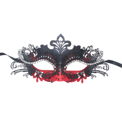 Máscara de baile de máscaras para mulheres, máscara de renda veneziana para festa