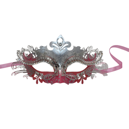 Máscara de baile de máscaras para mulheres, máscara de renda veneziana para festa