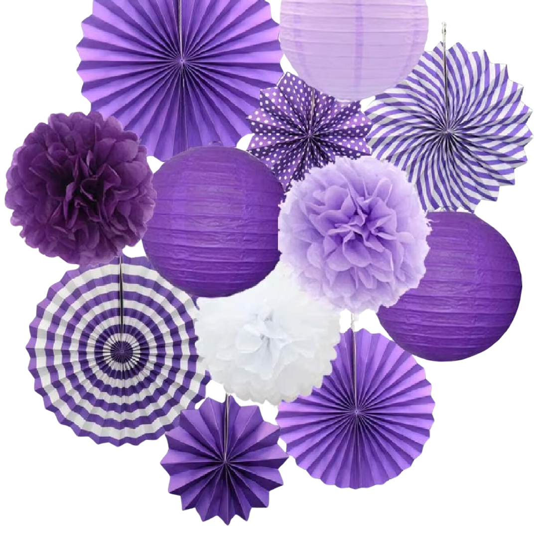 Flores de leque de papel, 12 peças/conjunto de leques de papel, conjunto cata-ventos