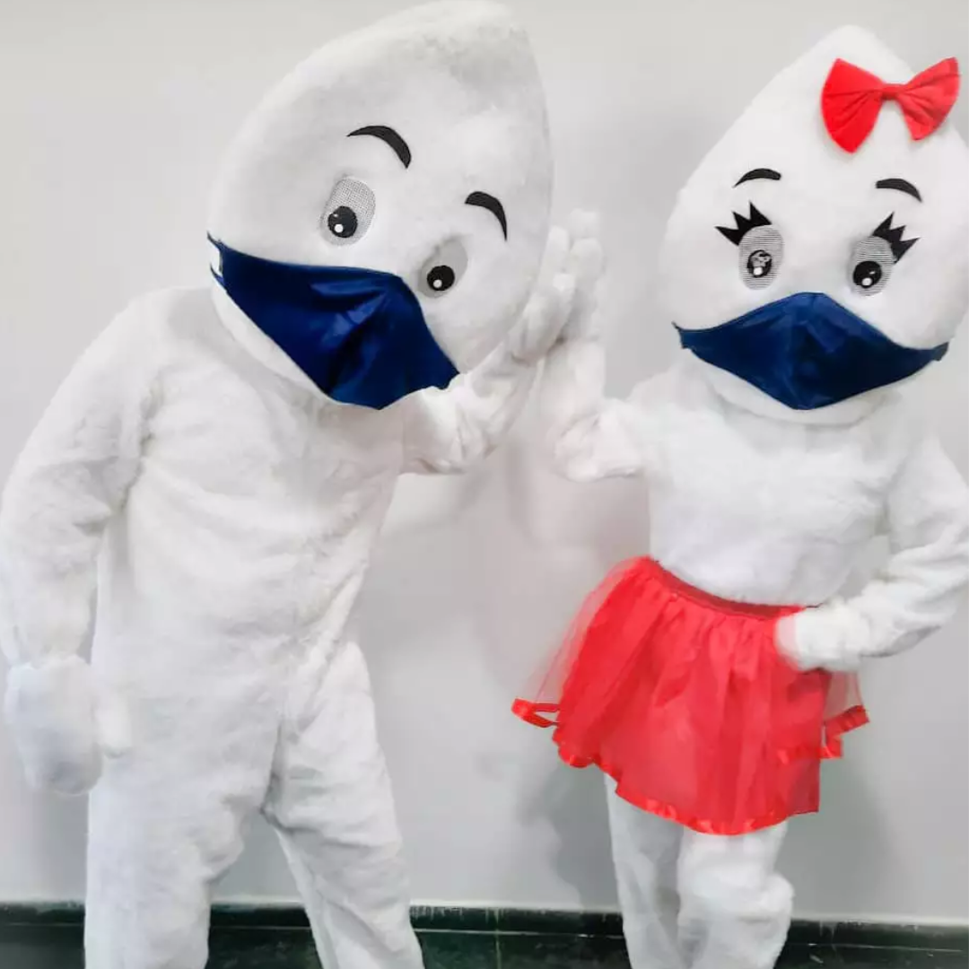 Fantasia Mascote Zé Gotinha Campanha Vacinação Pelúcia