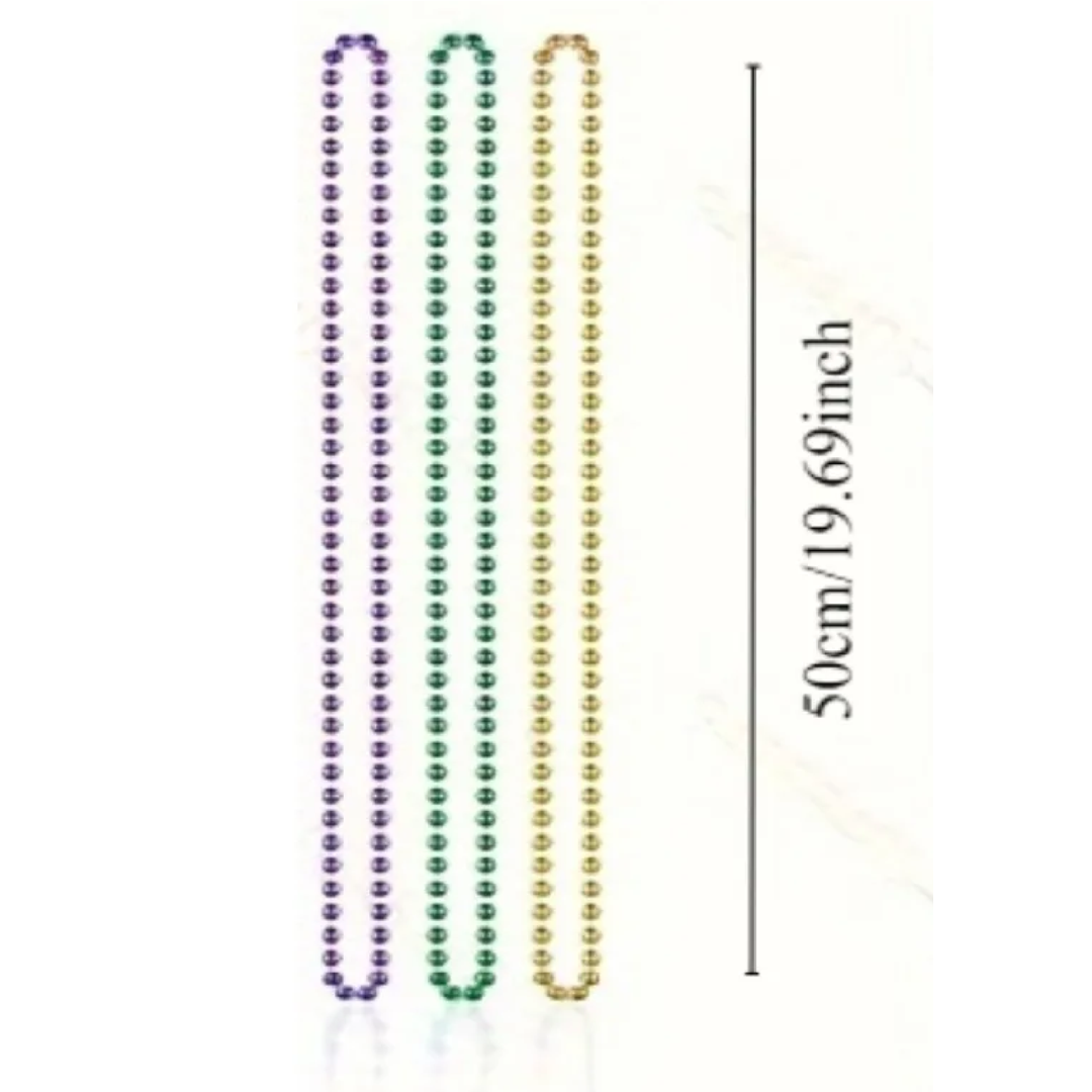 Conjunto de acessórios de fantasia de carnaval com 8 peças multi, Multi e Padrão