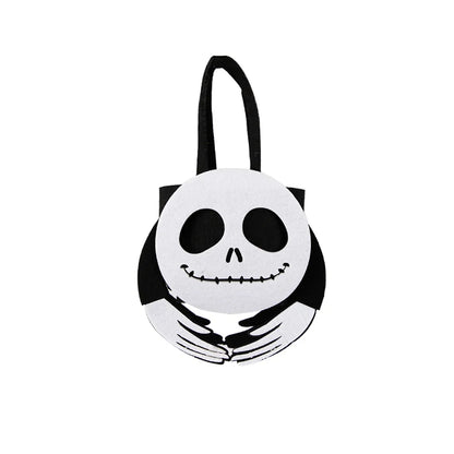 Sacolas de doces de Halloween para crianças - Sacola reutilizável de Halloween adequada