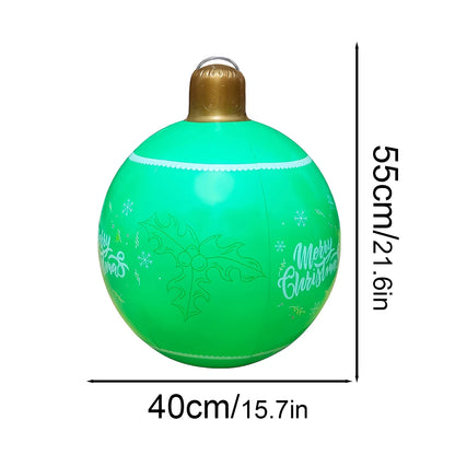 Bola de Natal Inflável, Inflável para Exterior, Bolas Infláveis Decoradas, Decoração e Infláveis