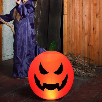 Decorações infláveis para ambientes externos de Halloween decoração de abóboras