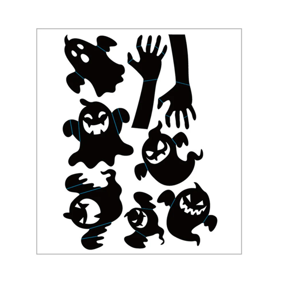 Kit 100 Enfeites p/ Decoração Festa Halloween Dia das Bruxas