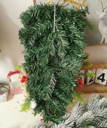 Guirlanda de bengala de doces, guirlanda de decoração de Natal