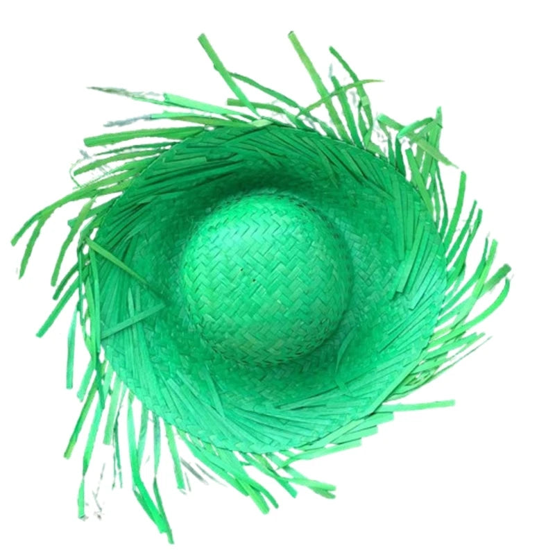 Fantasia festa junina arraia caipira chapéu palha Chapéu de palha Festa Junina Sombreiro