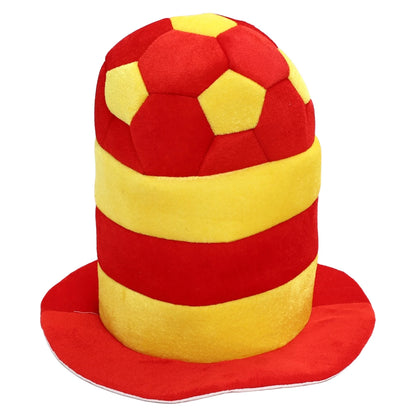 Chapéu Bola e Bandeira Brasil Copa do Mundo 62*33cm / 24.41*13 Pol.