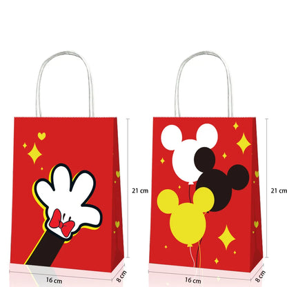 Encante-se com nossa coleção exclusiva de Sacolas Mickey Mouse! Leve a magia Disney