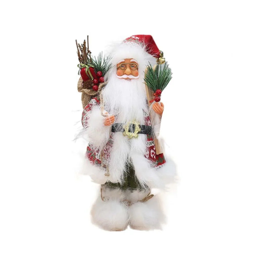 Boneco Papai Noel estatueta de papai Noel boneca de papai artesanato 30CM*18CM*10CM