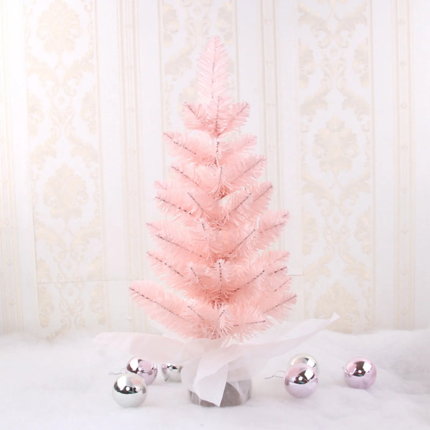 Mini Árvores de Natal Azul 45cm 1 Unidade Árvore de Natal Mini Pinheiro Natal Mini Árvores