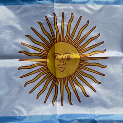 Bandeira Argentina Copa do Mundo 9 x 1,5 m, Bandeira Nacional Grande para Decoração