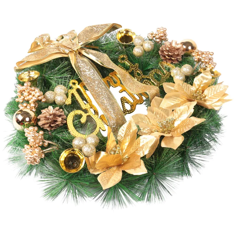 Guirlandas de Natal da Rainha para a porta da frente guirlanda enfeite árvore Natal