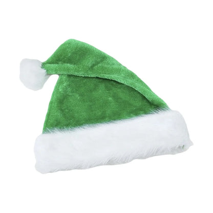Gorro de Natal Colorido Touca Papai Noel Santa Mamãe Noel, Kit Gorros de Papai Noel