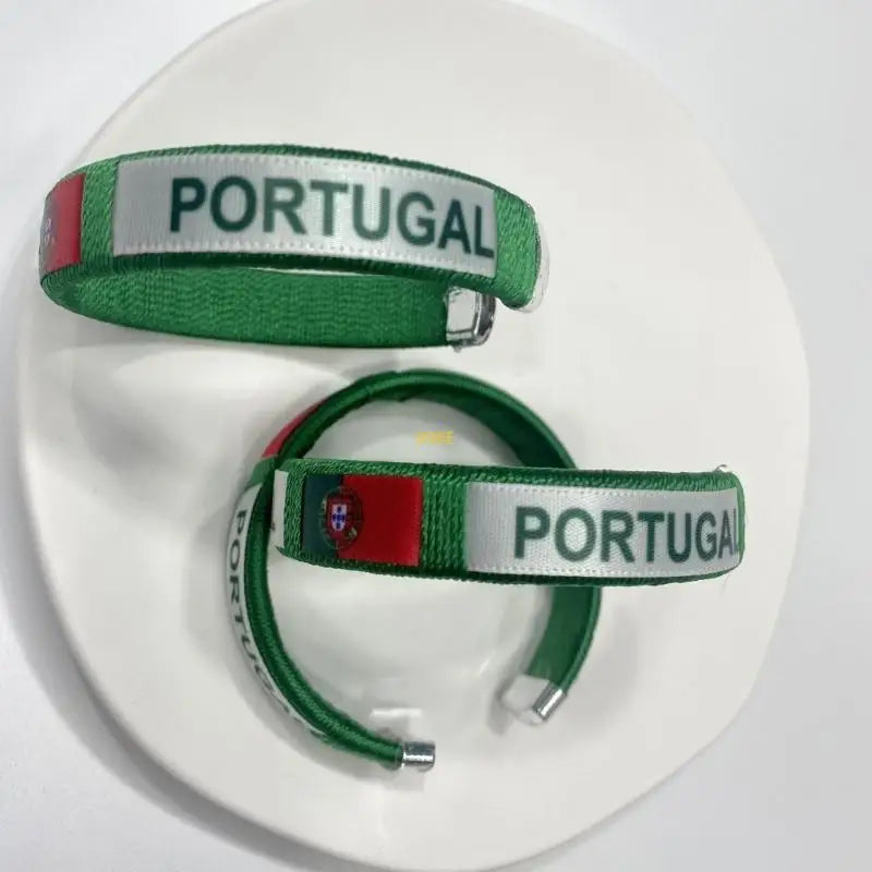Pulseira Copa do Mundo bandeira verde do Brasil Acessório Perfeito para Torcer no Futebol