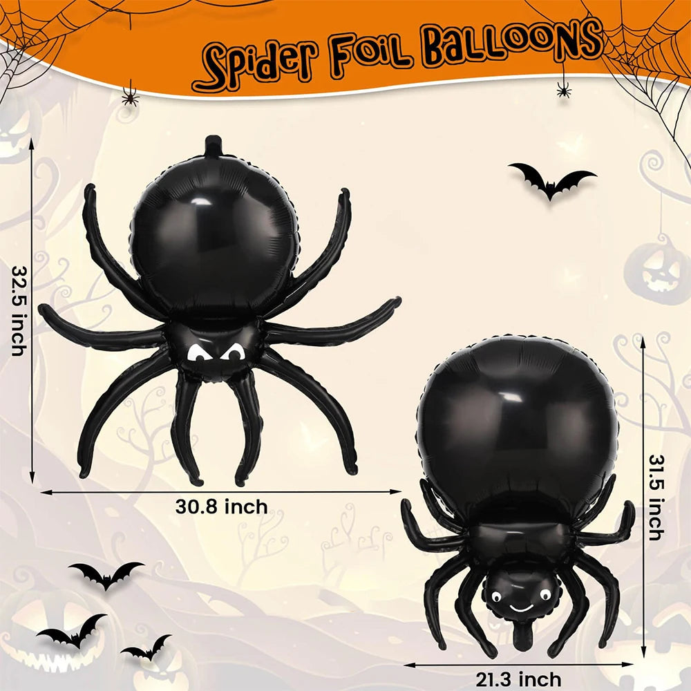 Balões grandes de Halloween Balões de esqueleto em pé Balão assustador base Balão