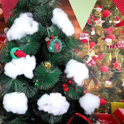 Decoração neve falsa de Natal para artesanato decoração interna neve artificial cobertor