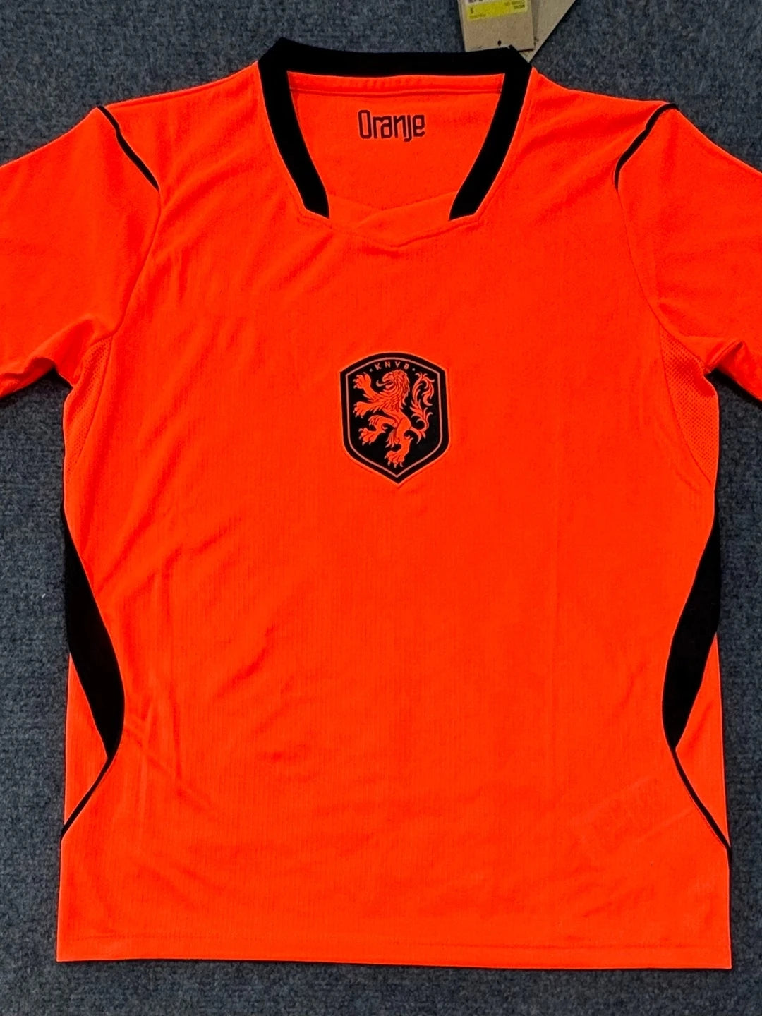 Camisa Holanda Holanda Laranja Futebol Fãs Esporte Retrô Vintage 3D
