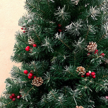 Árvore de Natal variação artificial, pinheiro de Natal colorido em PVC com suporte de metal