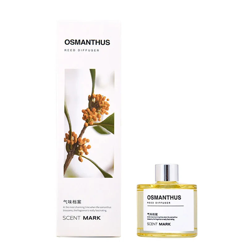 Conjunto de difusor de óleo essencial de fragrância para casa, difusor de aroma de rosa