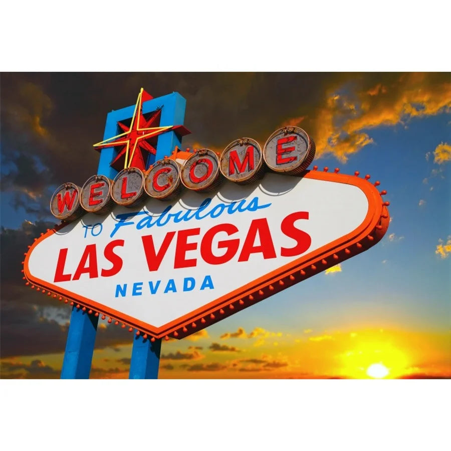 Cenário de aniversário de cassino Las Vegas Casino Noite Tema de Aniversário Decorações