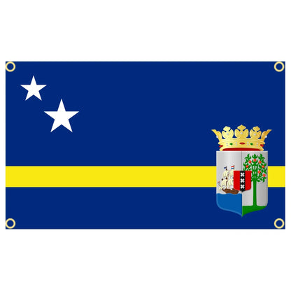 Bandeira de Curaçao Copa do Mundo 2' X 3' Pés 100% Poliéster Bandeira